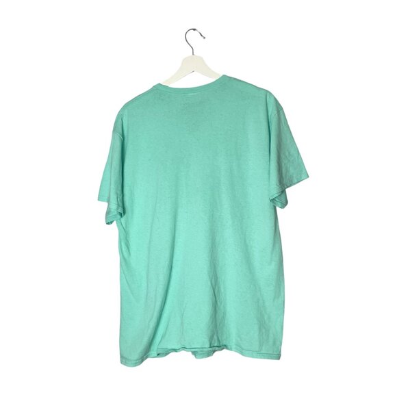 Scooby-Doo Cyan Mystery Machine Cotton Graphic T-Shirt Size XXL Halloween - Picture 2 of 5